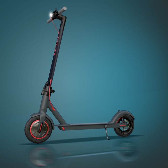 Elektrische step AERIUM AOVO PRO zwart