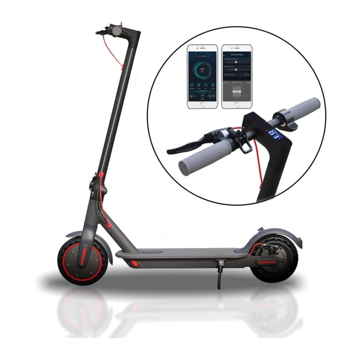 Elektrische step AERIUM AOVO PRO zwart