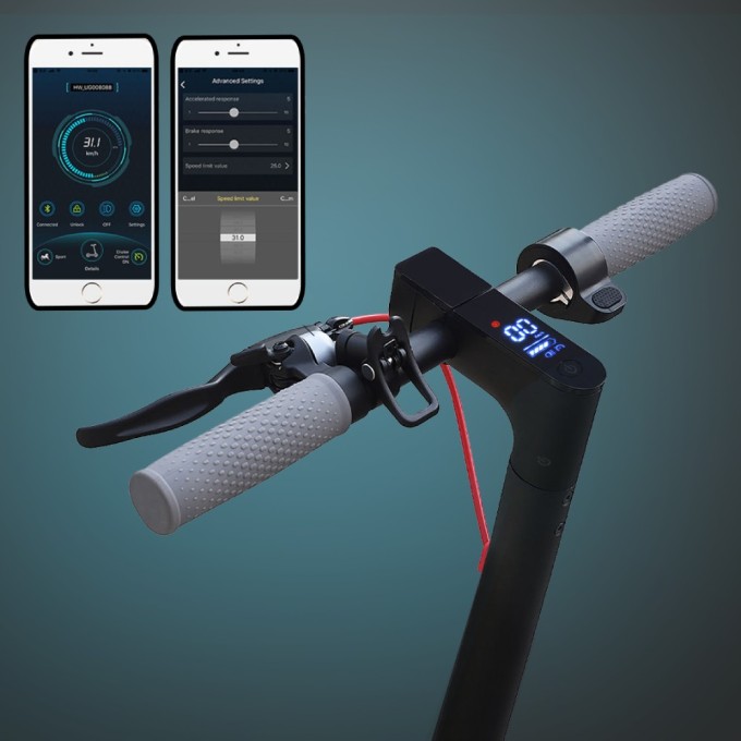 Elektrische step AERIUM AOVO PRO zwart