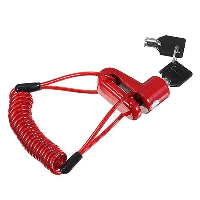 Scooterslot AERIUM DL mini rood