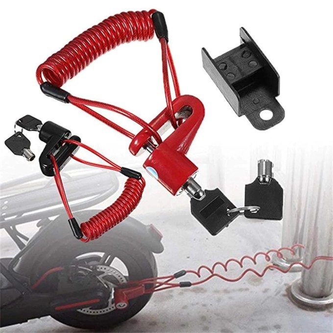 Scooterslot AERIUM DL mini rood