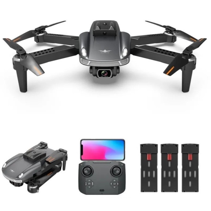 AERIUM KF 4K Dual Camera drone - 3 batterijen
