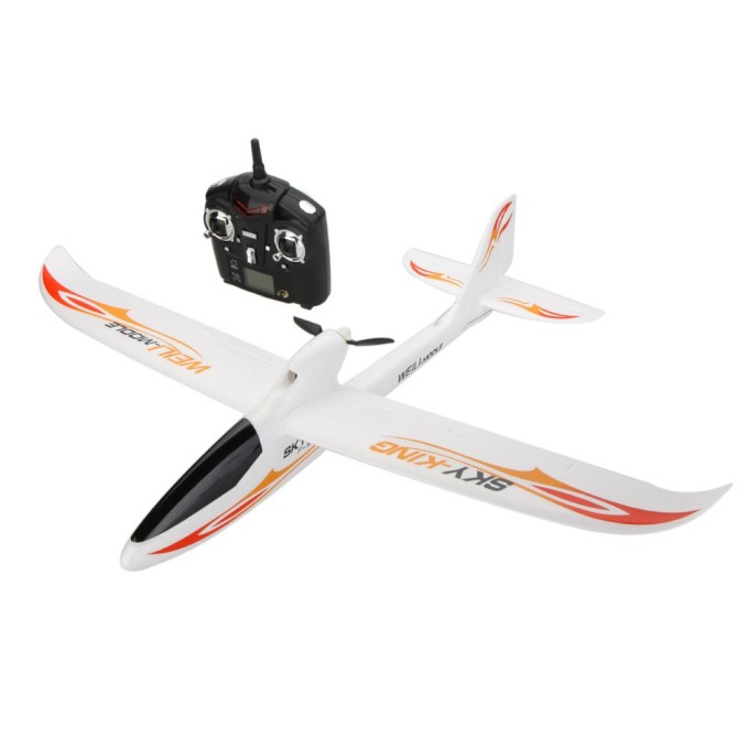 RC vliegtuig S-IDEE SKY-KING rood