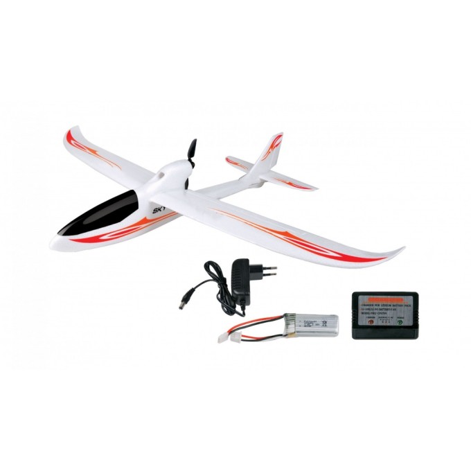 RC vliegtuig S-IDEE SKY-KING rood
