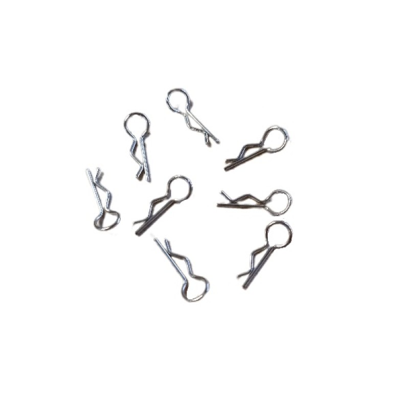 Reserve set van 8 body mounts voor RC auto AERIUM HOSHI SPEED (1:10)