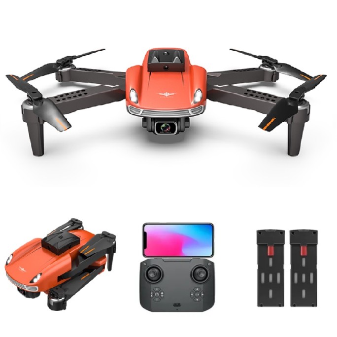 AERIUM KF 4K Dual Camera drone oranje - 2 batterijen