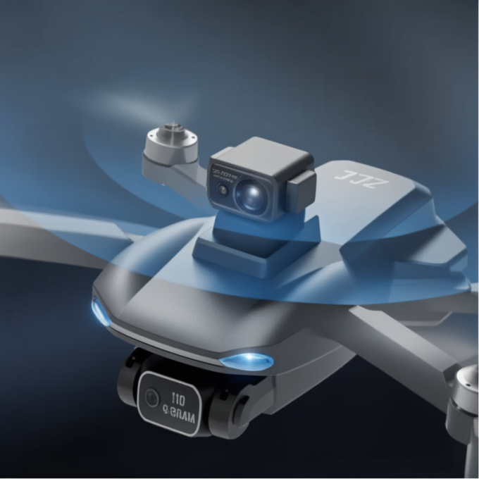 AERIUM MAX 108 LASER 4K Dual Camera GPS drone - 3 batterijen
