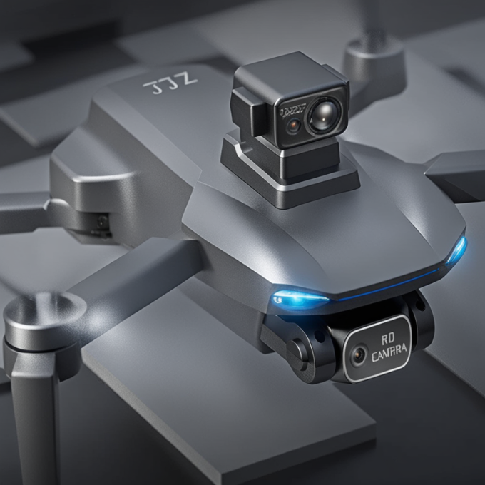AERIUM MAX 108 LASER 4K Dual Camera GPS drone - 3 batterijen