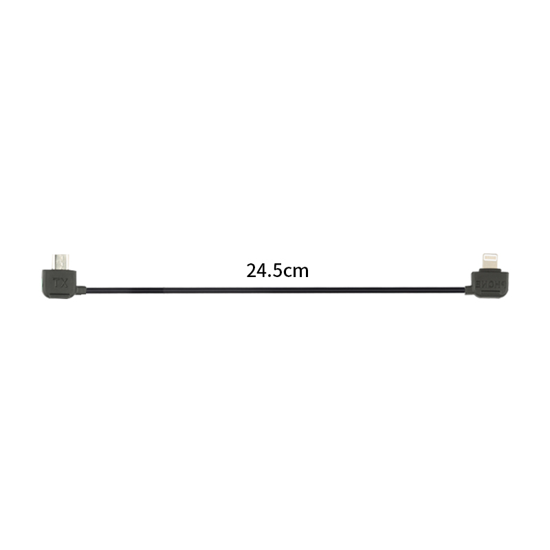 Iphone kabel voor telefoonhouder voor AERIUM Hubsan Blackhawk 2 Iphone kabel voor telefoonhouder voor AERIUM Hubsan Blackhawk 2