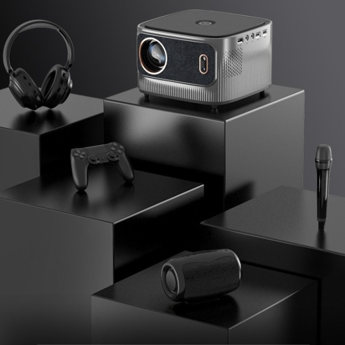 AERIUM D3500 UHD AI Wi-Fi 5G draagbare projector