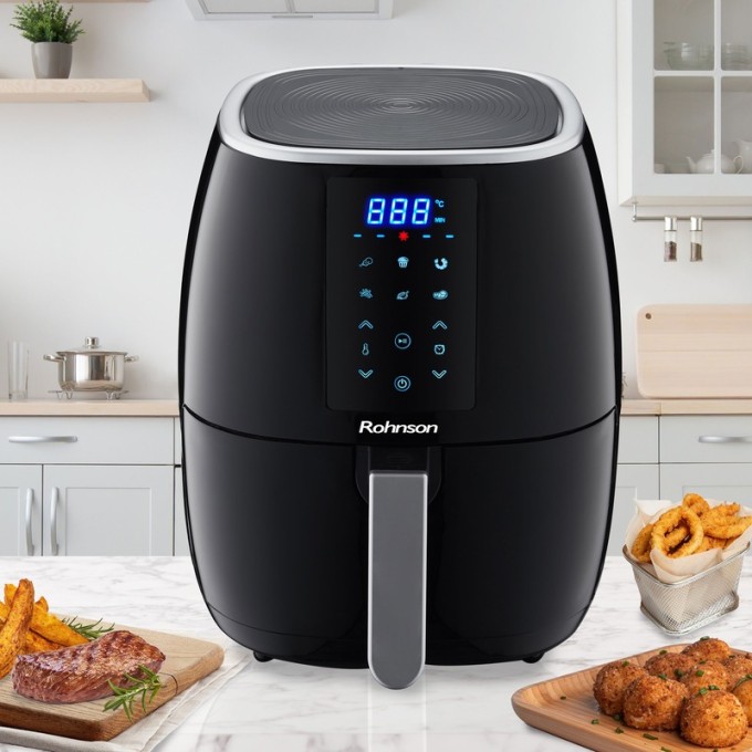 Heteluchtfriteuse Rohnson R-2837 Heteluchtfriteuse Rohnson R-2837