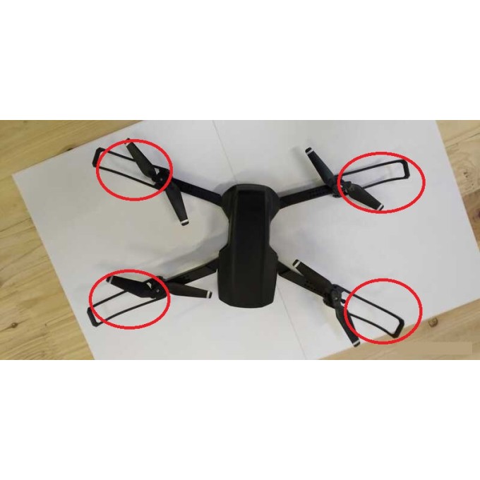 Vervangingsset van 4 propellerbeschermers voor AERIUM KF 4K drone