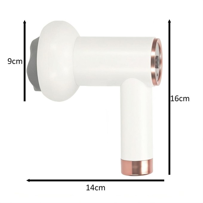 Massagepistool AERIUM SL-630 - 5 opzetstukken