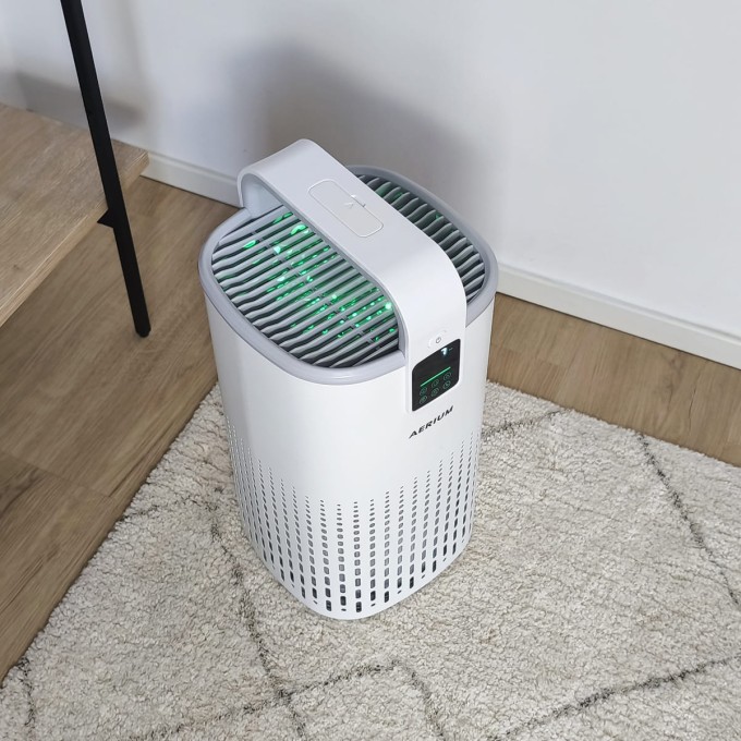 Luchtreiniger AERIUM PureSteel Q3 HEPA Wi-Fi