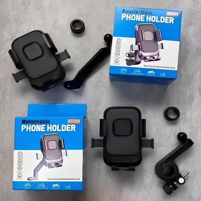 Telefoonhouder voor elektrische steps, fietsen en motorfietsen
