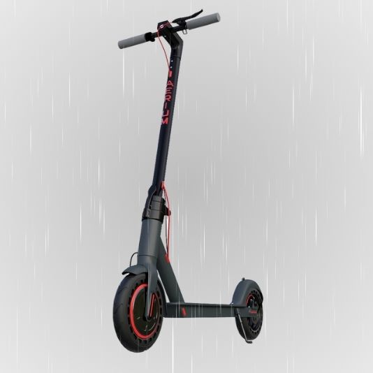 Elektrische scooter AERIUM AOVO PRO zwart - Waterbestendigheid